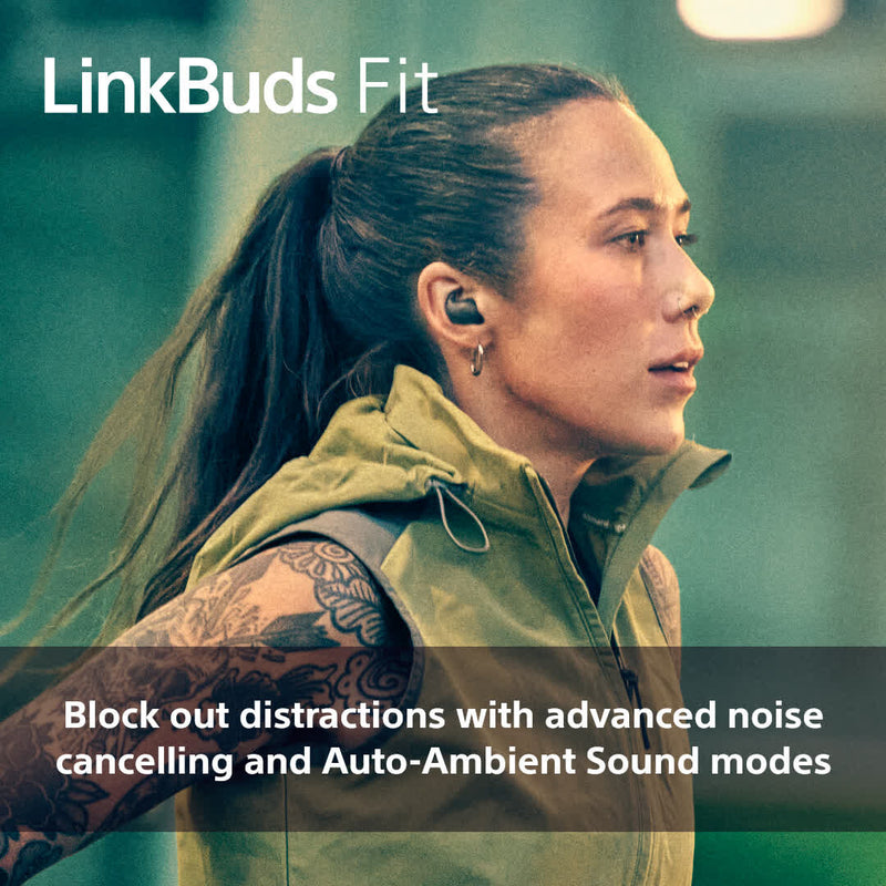 Sony LinkBuds Fit WFLS910NB headphones/headset Wireless In-ear Calls/Music Bluetooth Black