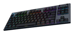 Logitech G G915 X LIGHTSPEED keyboard Gaming USB + RF Wireless + Bluetooth QWERTY UK English Black