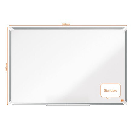 Nobo Premium Plus Steel Magnetic Whiteboard 900x600mm - image 5