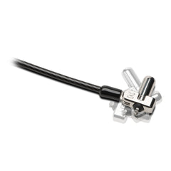 Kensington N17 Keyed Dual Head Laptop Lock for Wedge-Shaped Slots — Master Keyed