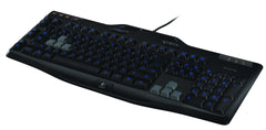 Logitech G105 keyboard Gaming USB Russian Black