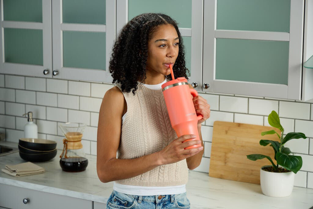 CONTIGO 2217787 vacuum flask 1.2 L Coral - image 5