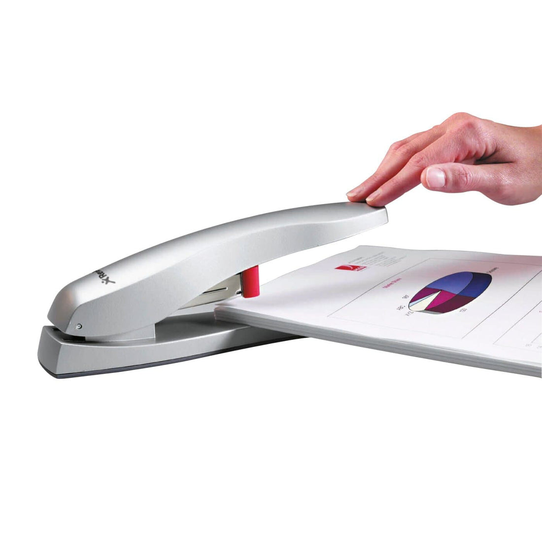 Rexel Odyssey Heavy Duty Stapler Silver - image 2
