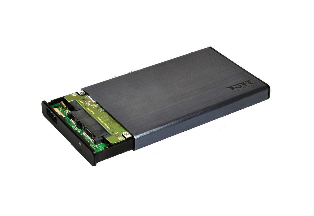 Port Designs 900035 storage drive enclosure SSD enclosure Black 2.5" - image 2
