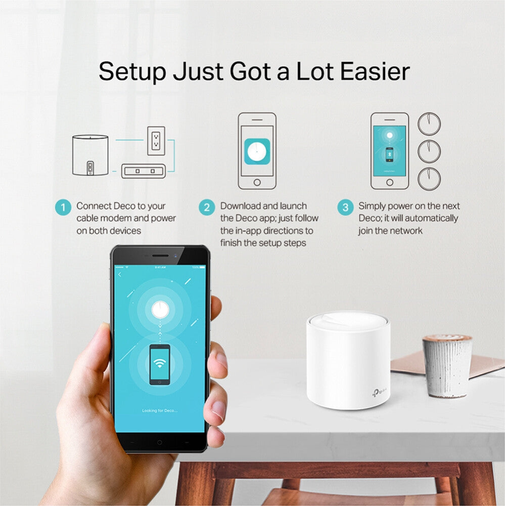 TP-Link AX1800 Whole Home Mesh Wi-Fi 6 System - image 6