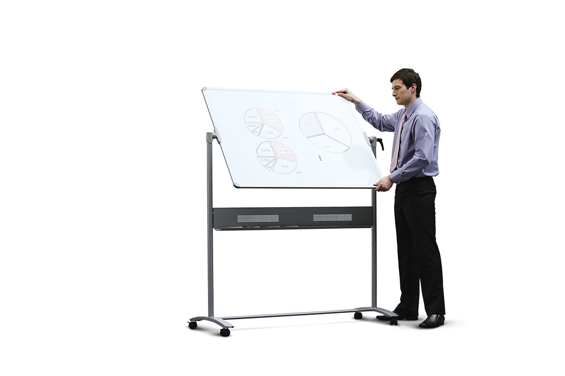 Nobo Impression Pro Enamel Magnetic Mobile Whiteboard 1200x900mm - image 10