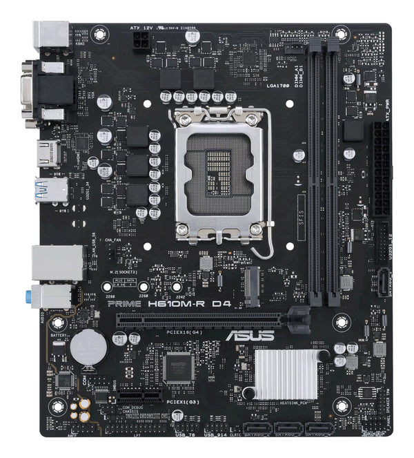 ASUS PRIME H610M-R D4 Intel H610 LGA 1700 micro ATX