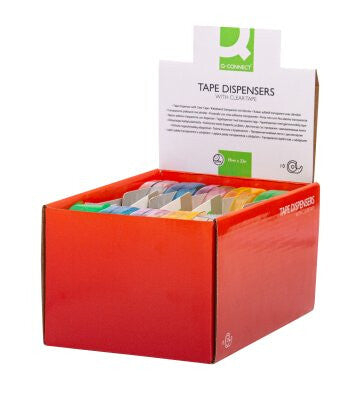 Q-CONNECT KF27009 tape dispenser Plastic Assorted colours - image 3