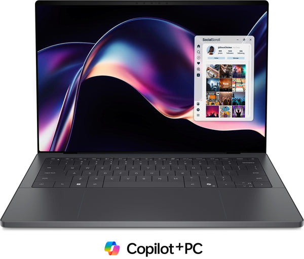 Dell XPS 14 DA14260 14" Laptop (DX4JD) - Intel Core Ultra X7 358H, 32GB RAM, 1TB SSD, Windows 11 Pro