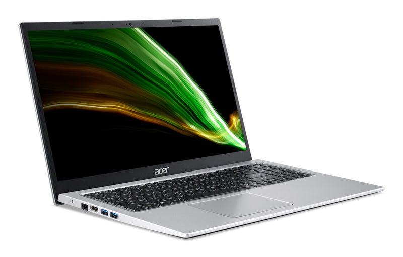 Acer Aspire 1 A115-32 Intel® Pentium® Silver N6000 Laptop 39.6 cm (15.6") Full HD 4 GB DDR4-SDRAM 128 GB eMMC Wi-Fi 6 (802.11ax) Windows 11 Home in S mode Silver
