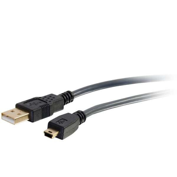 C2G 3m Ultima USB 2.0 A to Mini-B Cable (9.8ft) - image 3