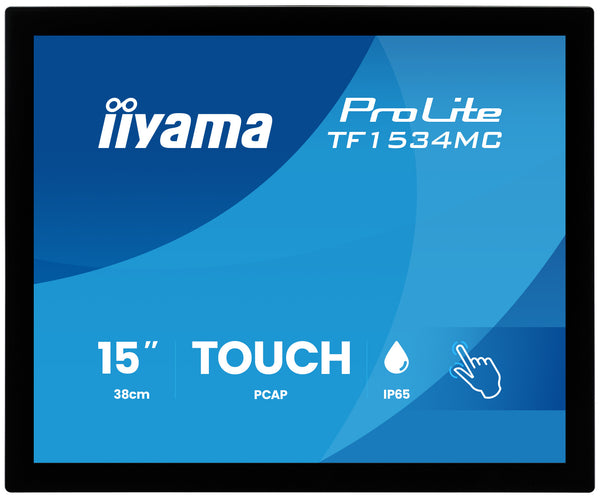 iiyama ProLite 15" XGA Touchscreen Monitor (TF1534MC-B8X)