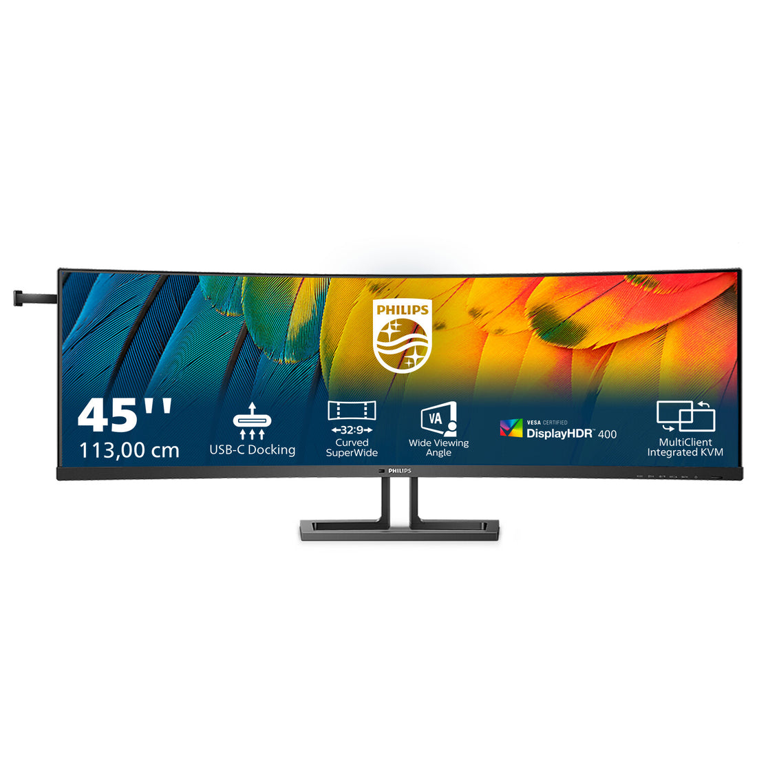 Philips 6000 series 45B1U6900C/00 computer monitor 44.5" 5120 x 1440 pixels UltraWide Dual Quad HD LED Black - image 2
