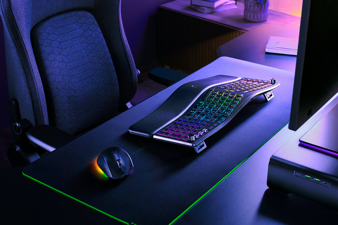 Razer Pro Type Ergo keyboard Universal USB + RF Wireless + Bluetooth QWERTY US English Black - image 2