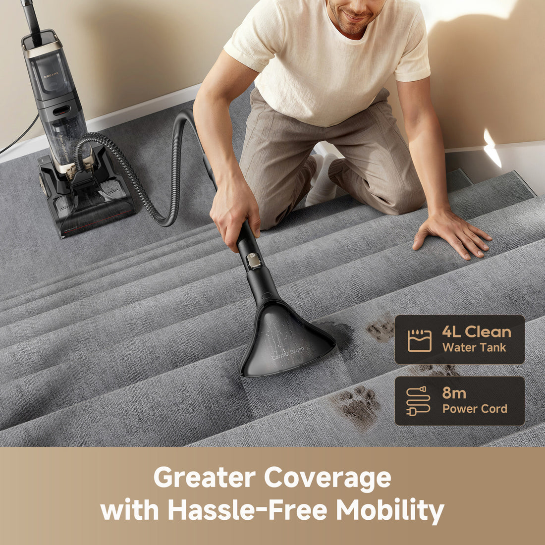 Dreame CU20 Pro Steam Carpet Cleaner - image 2