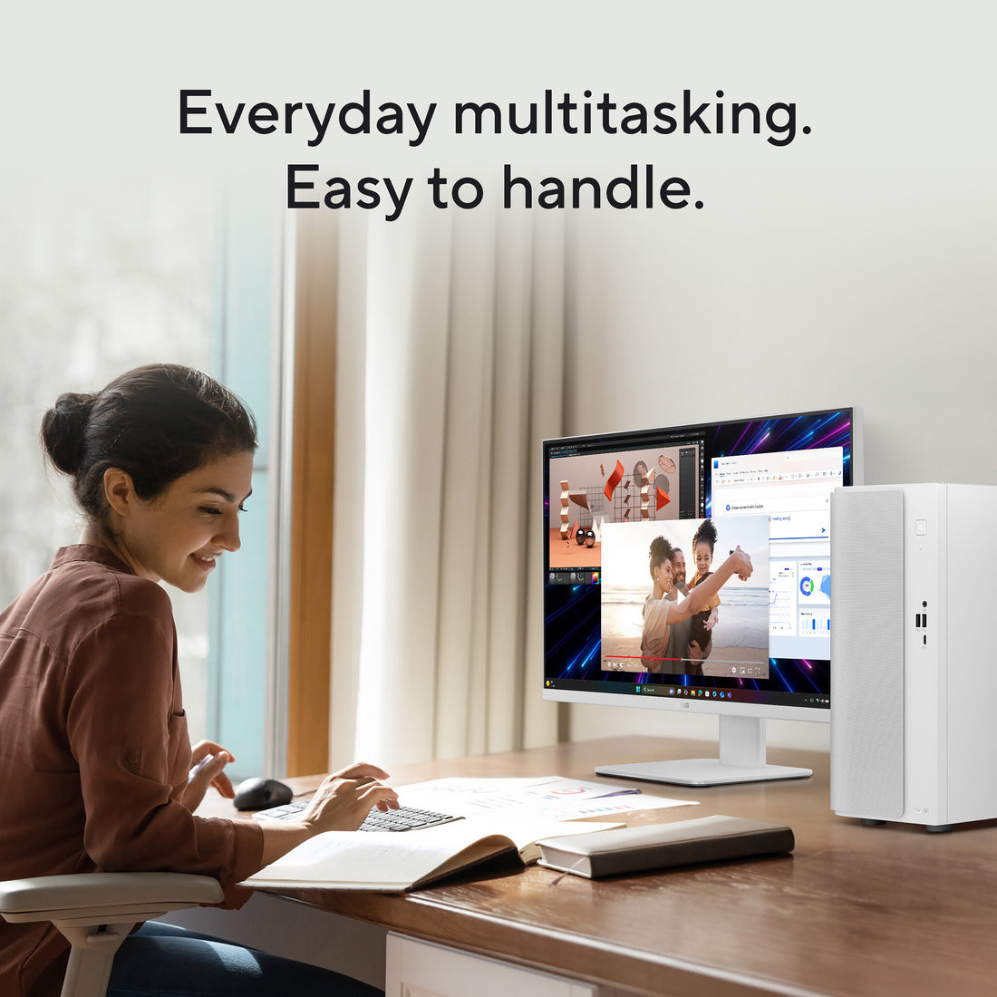 ASUS V500 Mini Tower V501MV-W521H34W Intel Core 5 210H 16 GB DDR5-SDRAM 512 GB SSD Windows 11 Home PC White - image 8