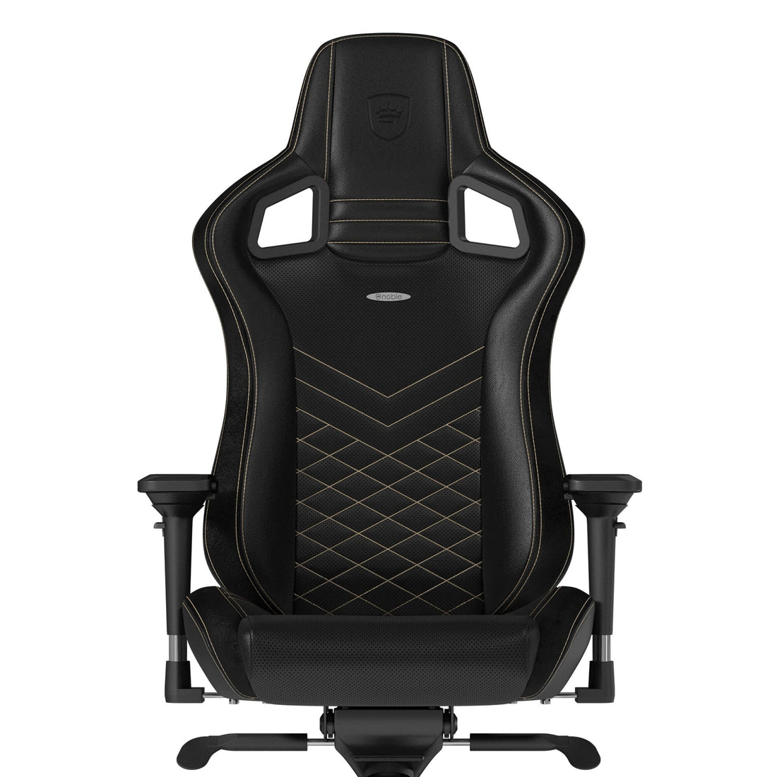 noblechairs EPIC Gaming Chair - Black/Gold - image 2