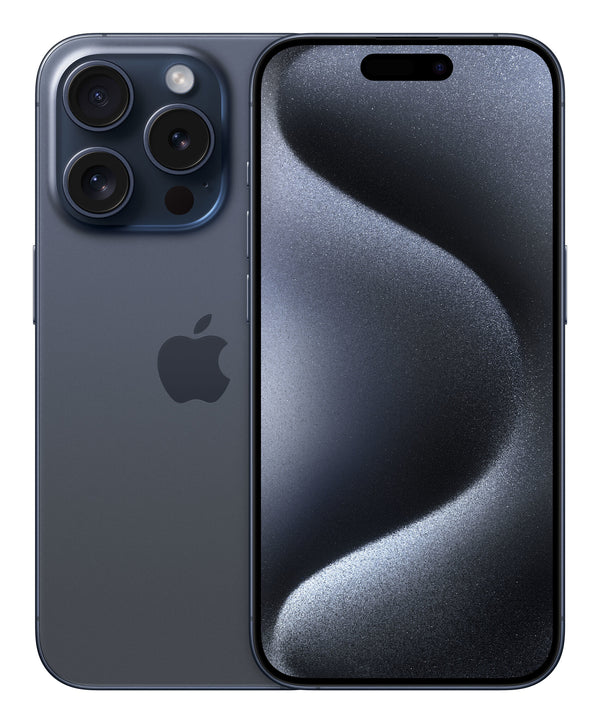 Apple iPhone 15 Pro 15.5 cm (6.1") Dual SIM iOS 17 5G USB Type-C 128 GB Titanium, Blue