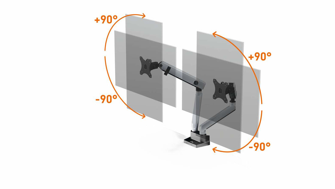Durable 509723 monitor mount / stand 32" Wall Silver - image 6