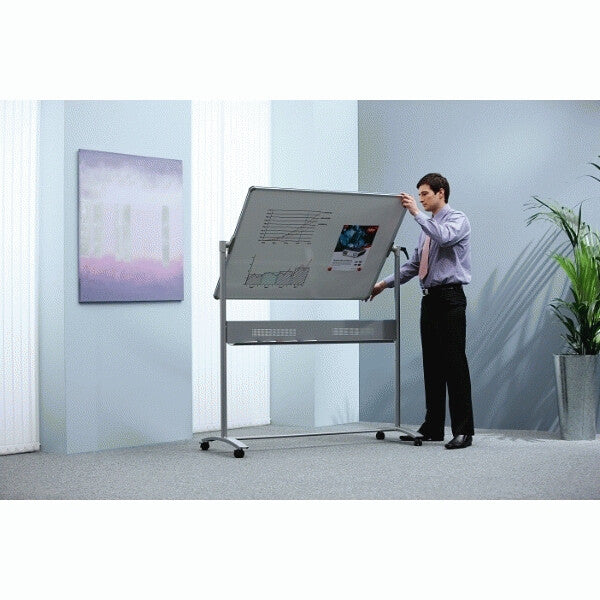 Nobo Impression Pro Steel Magnetic Mobile Whiteboard 1200x900mm - image 10