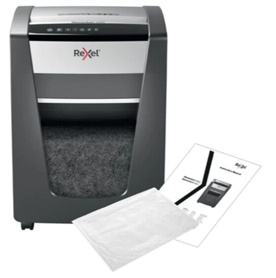 Rexel X420 paper shredder Cross shredding 60 dB 23 cm Black, Silver - image 2