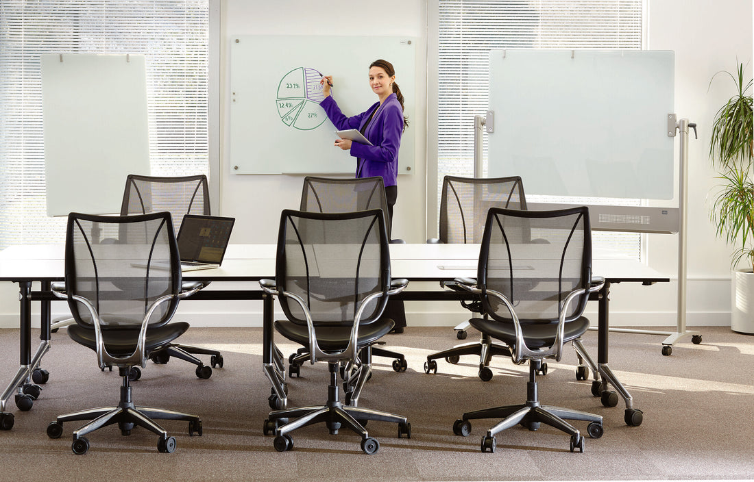 Nobo Brilliant White Glass Mobile Whiteboard 120x90cm - image 5