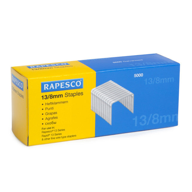 Rapesco S13080Z3 staples 5000 staples