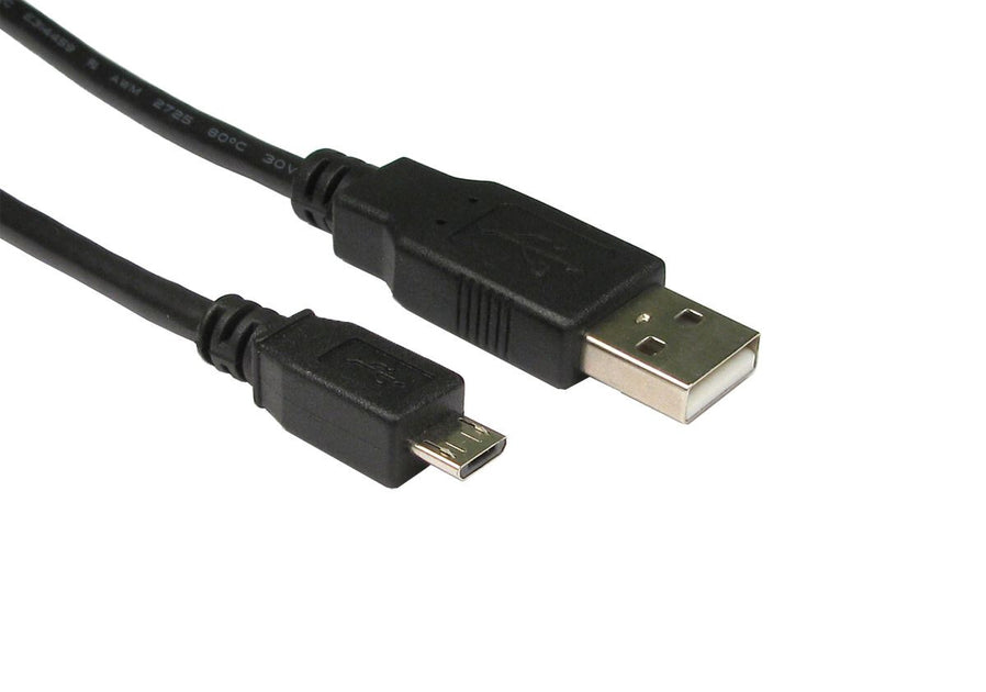 Cables Direct USB 2.0 Micro B, 0.5m USB cable USB A Micro-USB B Black ...