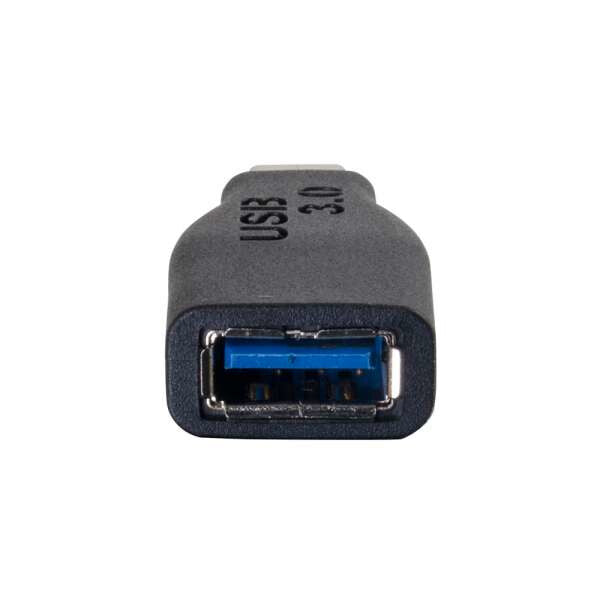C2G USB 3.1 Gen 1 USB C to USB A Adapter M/F - USB Type C to USB A Black - image 4