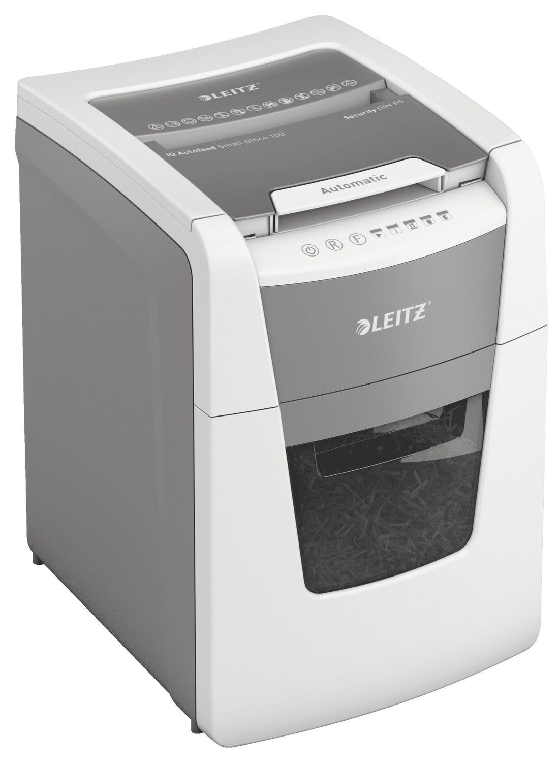 Leitz P5 34L paper shredder Micro-cut shredding 55 dB 22 cm Black, Grey, Silver, White - image 5