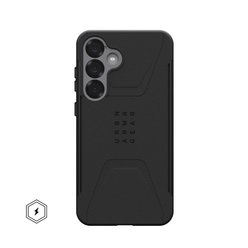 Urban Armor Gear Civilian mobile phone case 17 cm (6.7") Cover Black