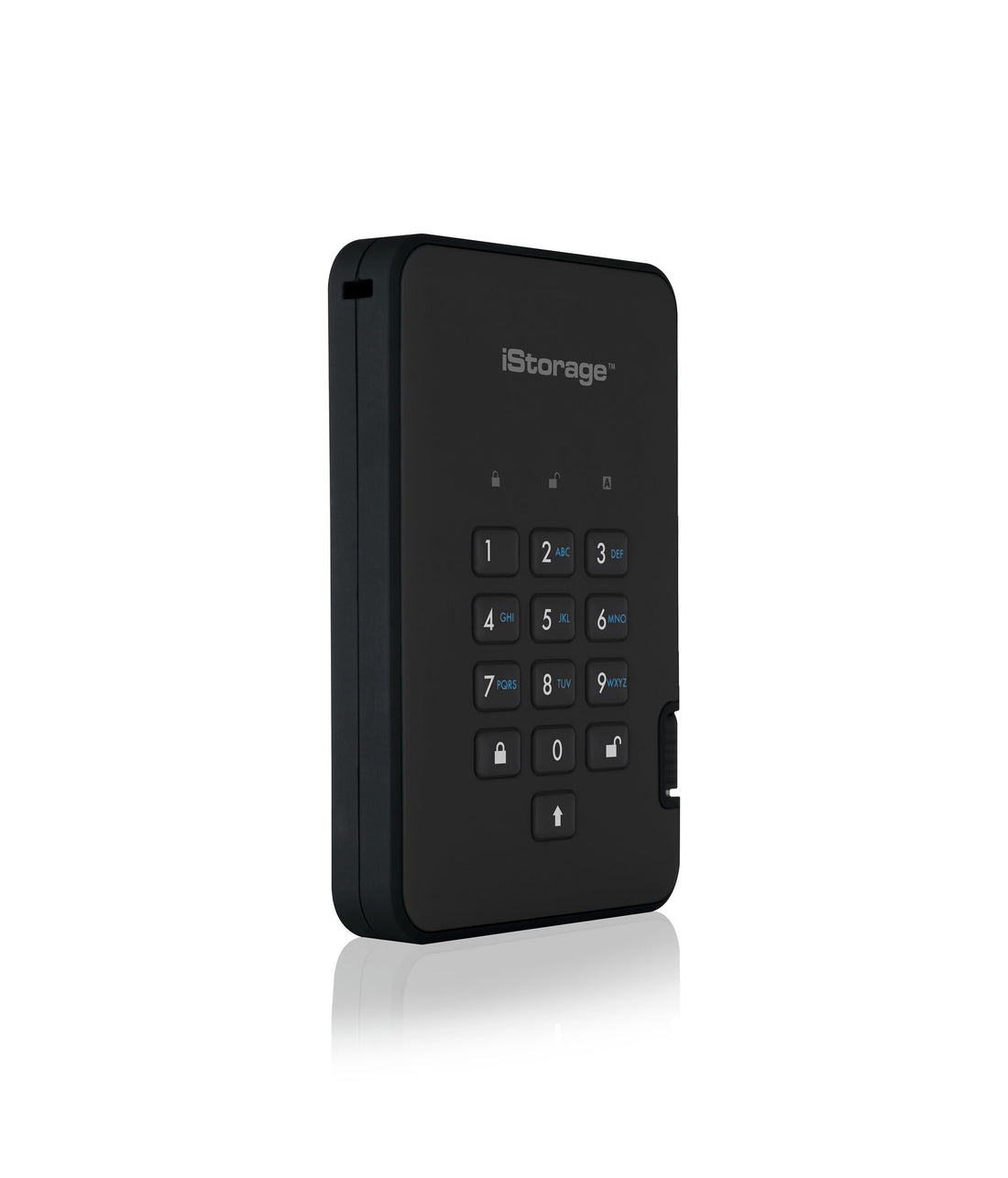 iStorage diskAshur² SSD 2TB Black | Secure Portable Solid State Drive |AES-XTS 256-bit Hardware Encryption - image 2