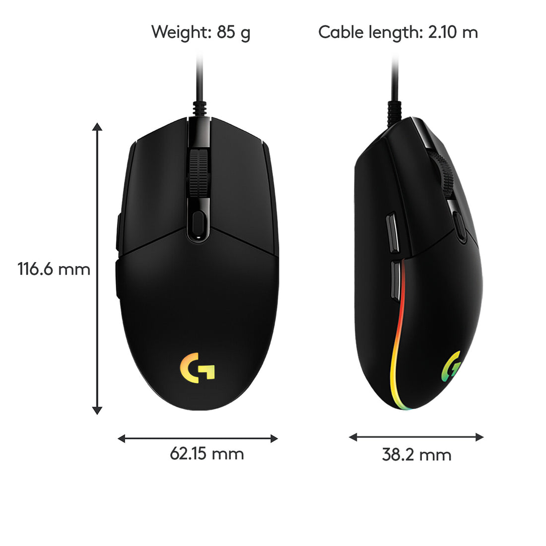 Logitech G G203 LIGHTSYNC Gaming Mouse - image 8