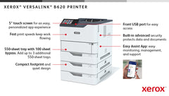 Xerox VersaLink B620 A4 61ppm Duplex Printer PS3 PCL5e/6 2 Trays 650 Sheets