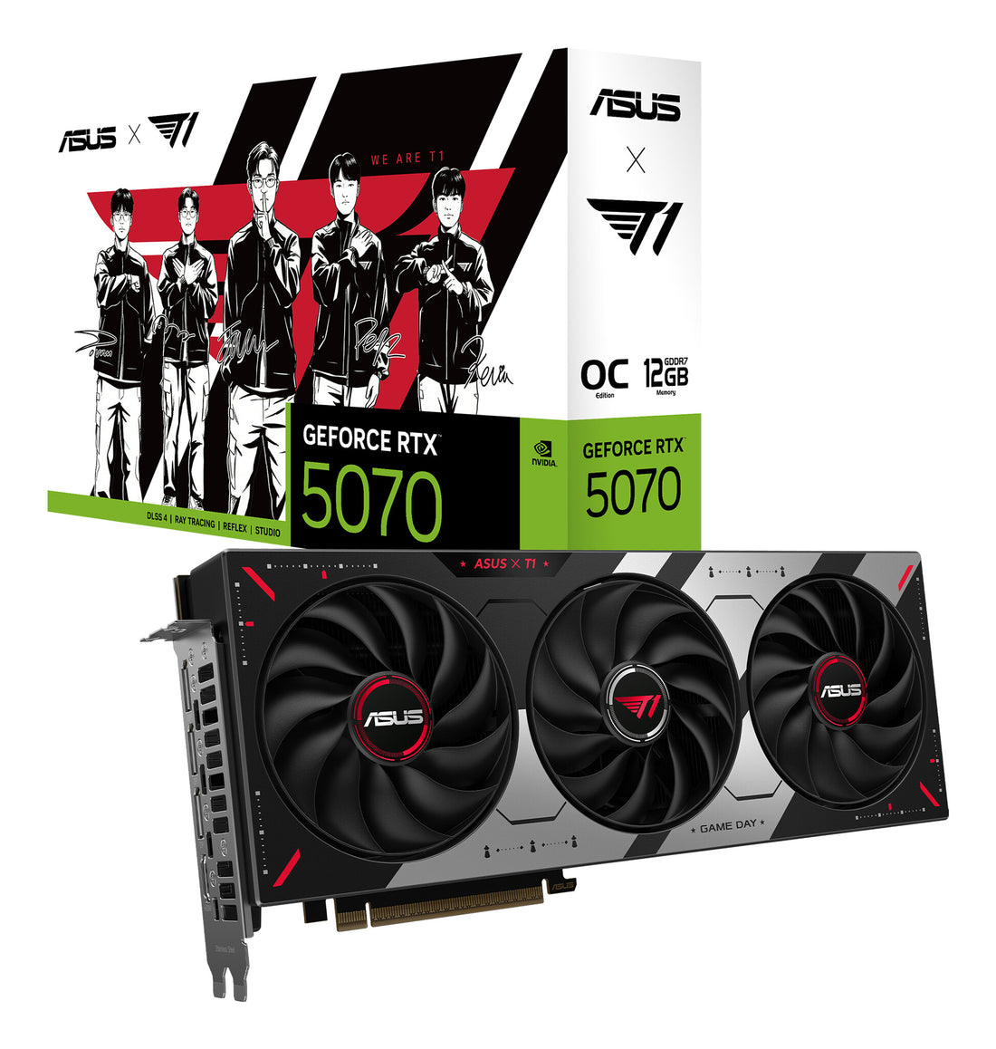 ASUS T1-RTX5070-O12G-GAMING NVIDIA GeForce RTX 5070 12 GB GDDR7 - image 11