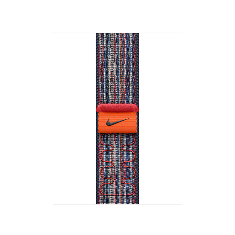 Apple 40mm Blue/Red Nike Sport Loop