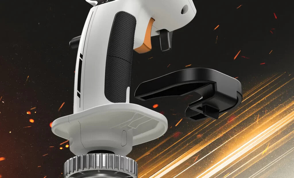 Thrustmaster Sol R 2 Thrustmaster Sol-R 2 HOSAS Space Sim Duo Black, White USB Flightstick ...