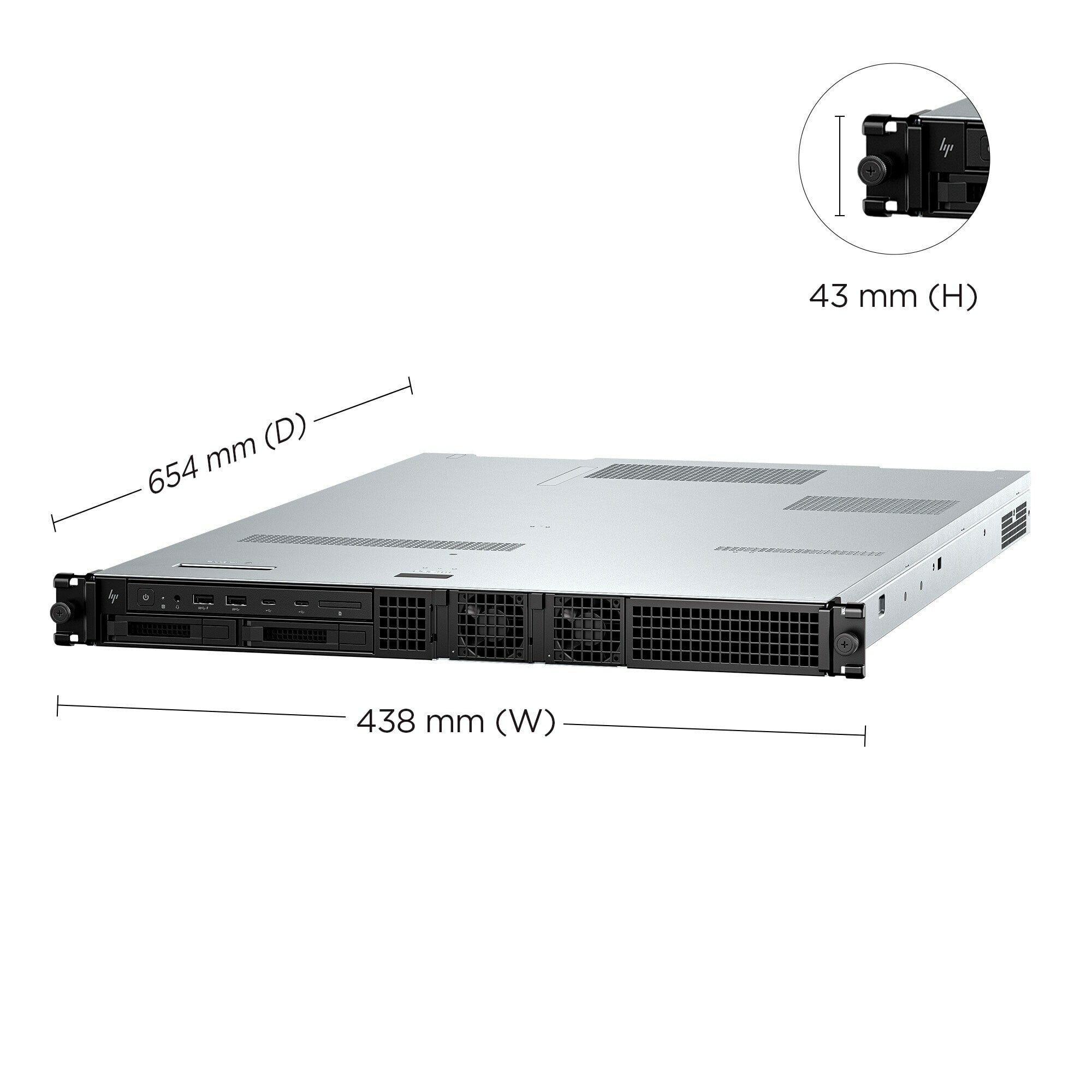 Hp 2425 HP Z4 Rack G5 Intel Xeon W w3-2425 32 GB DDR5-SDRAM 1 TB SSD NVIDIA T1 ...