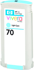 HP 70 130-ml Light Cyan Ink Cartridge