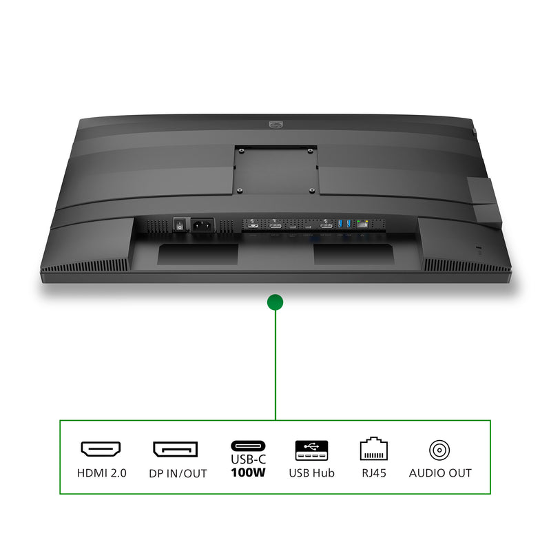 Philips 5000 series 27B2G5601/00 computer monitor 68.6 cm (27") 2560 x 1440 pixels Quad HD LCD Black