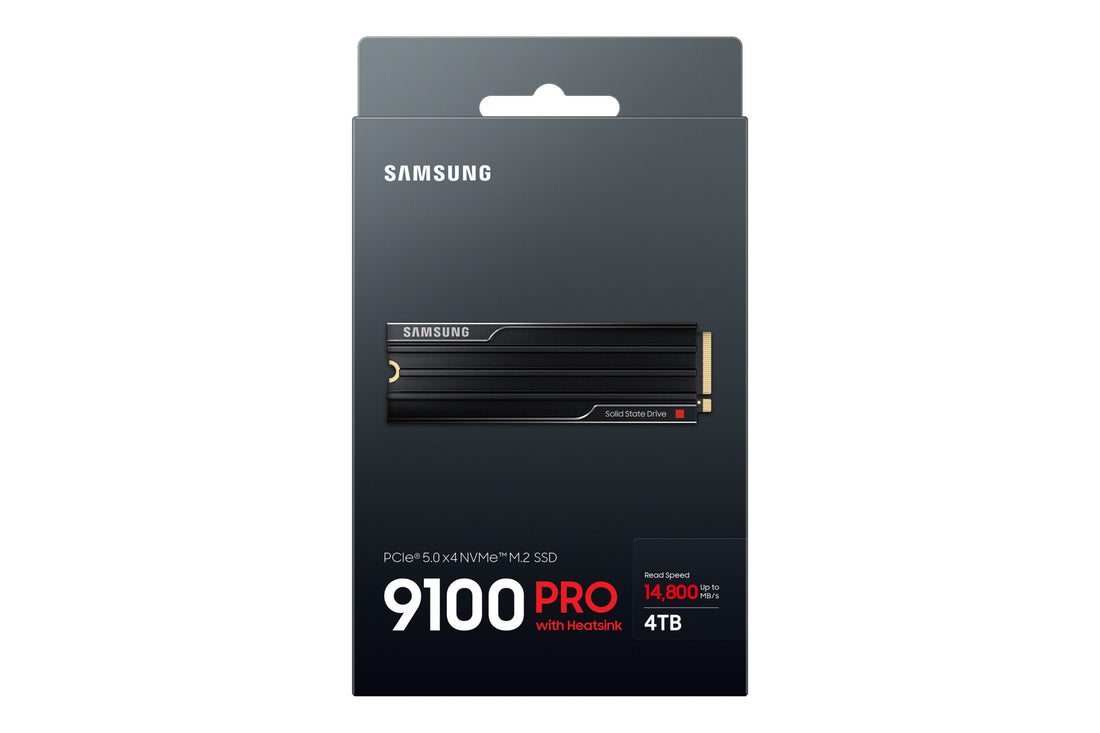 Samsung 9100 PRO Heatsink PCIe 5.0 NVMe M.2 SSD - 4 TB - image 2