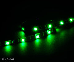 Akasa Vegas M LED strip Green