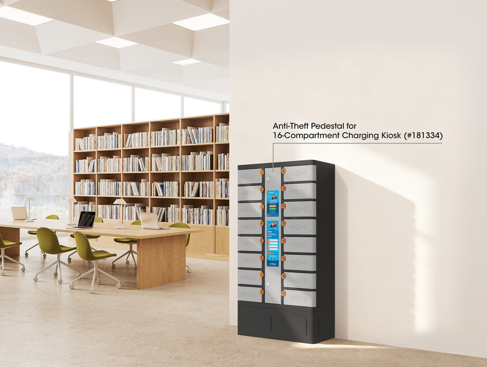 Manhattan Anti-Theft Pedestal for 16-Compartment Charging Kiosk (#181334) - image 2