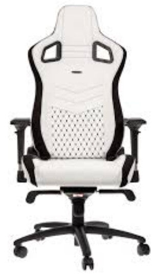 noblechairs EPIC Gaming Chair - White/Black - image 5