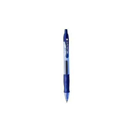 BIC 829158 ballpoint pen Blue Clip-on retractable ballpoint pen 12
