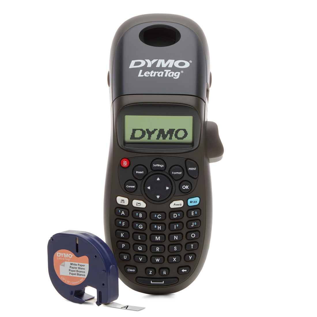 DYMO LetraTag LT-100H Handheld Label Maker | ABC Keyboard Label Printer with Easy-to-Use13 Character LCD - image 2