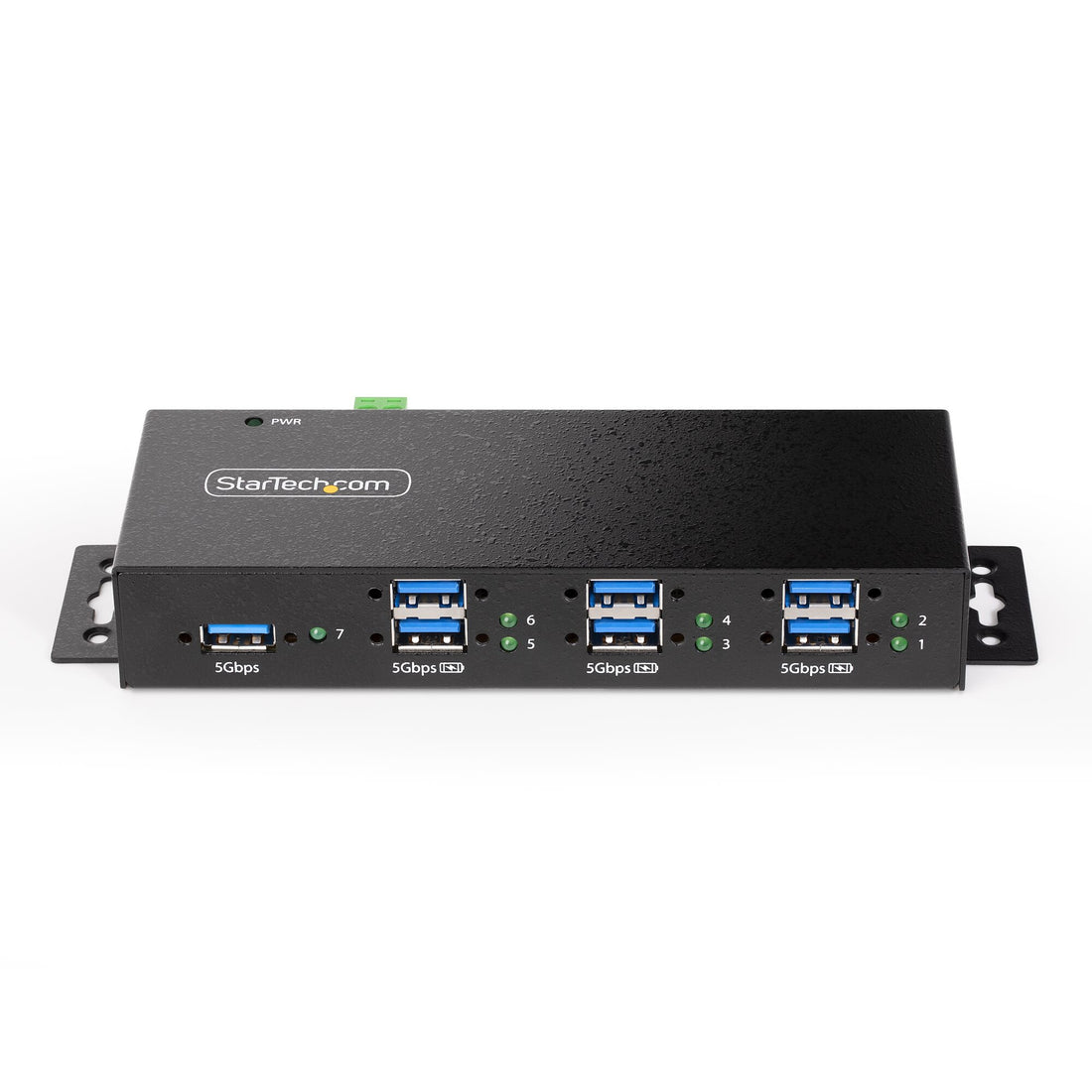 StarTech.com 7-Port Managed USB Hub with 7x USB-A, Heavy Duty with Metal Industrial Housing, ESD & Surge - image 3