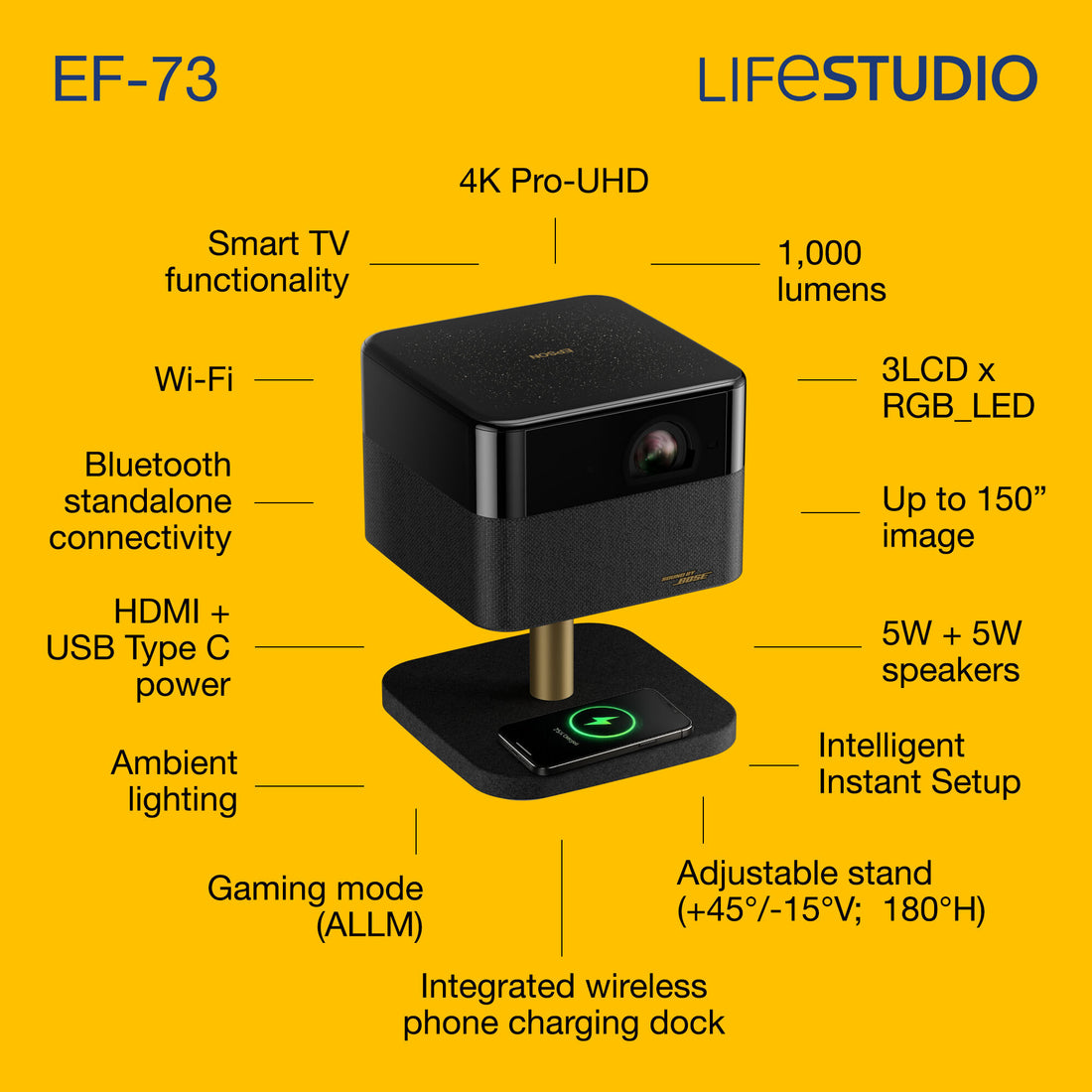 Epson Lifestudio Flex Plus — EF-73 Night Black