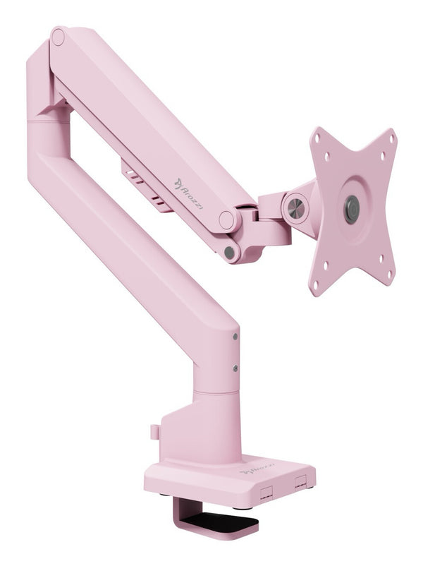Arozzi Alzare Neo Gas Spring Monitor Mount - Pink