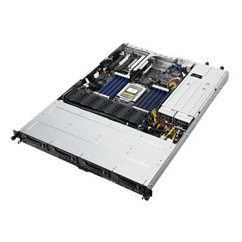 ASUS RS500A-E9-RS4 Intel SoC Socket SP3 Rack (1U) Black, Silver